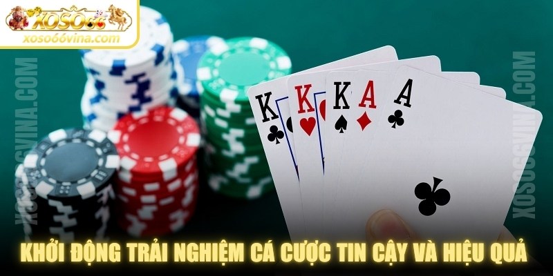Khởi động trải nghiệm cá cược tin cậy và hiệu quả tại XOSO66